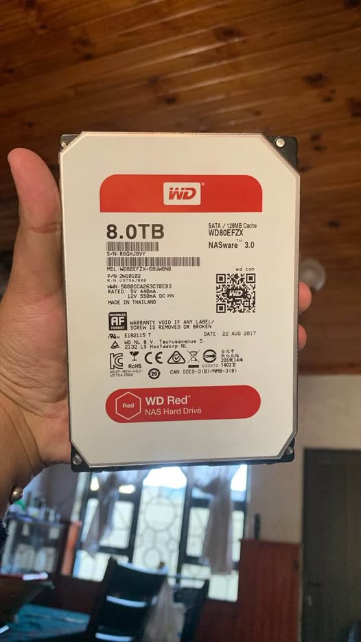 WD Red 8TB NAS Hard Disk Drive photo 1