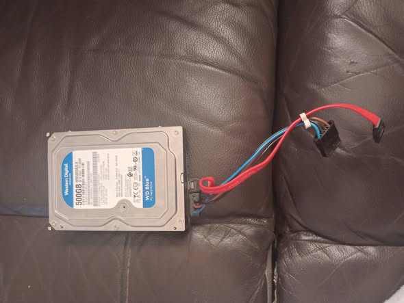 WD BLUE PC hardrive photo 3