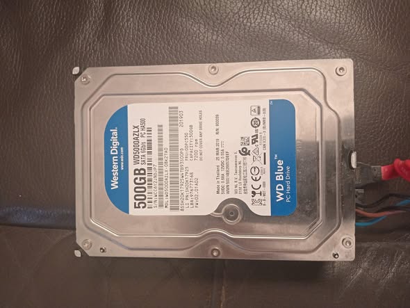 WD BLUE PC hardrive photo 2