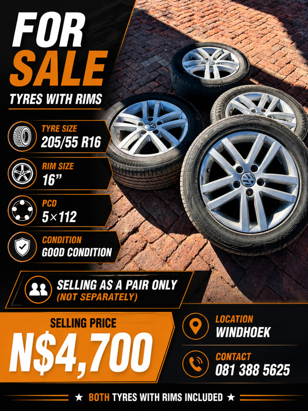 Vw Tyres & Rims photo 1
