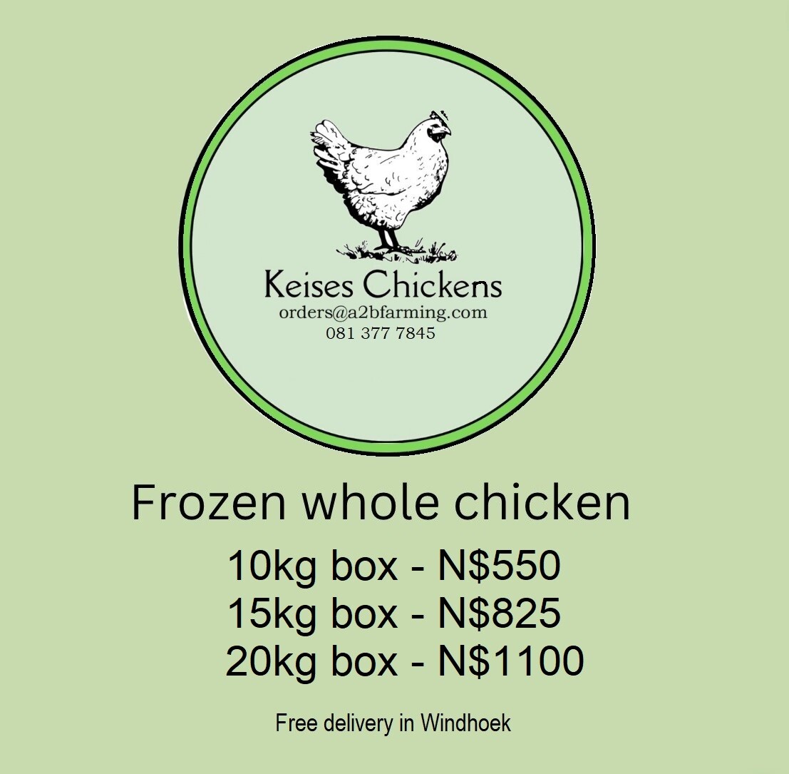 Frozen Whole Chicken per box for sale in Windhoek Chicken Kalahari