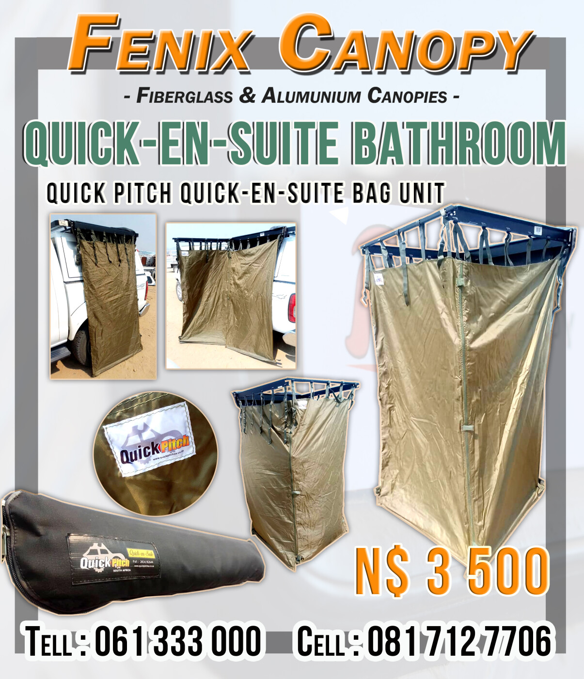 Shower Awning Tent for sale in Windhoek Camping Equipment