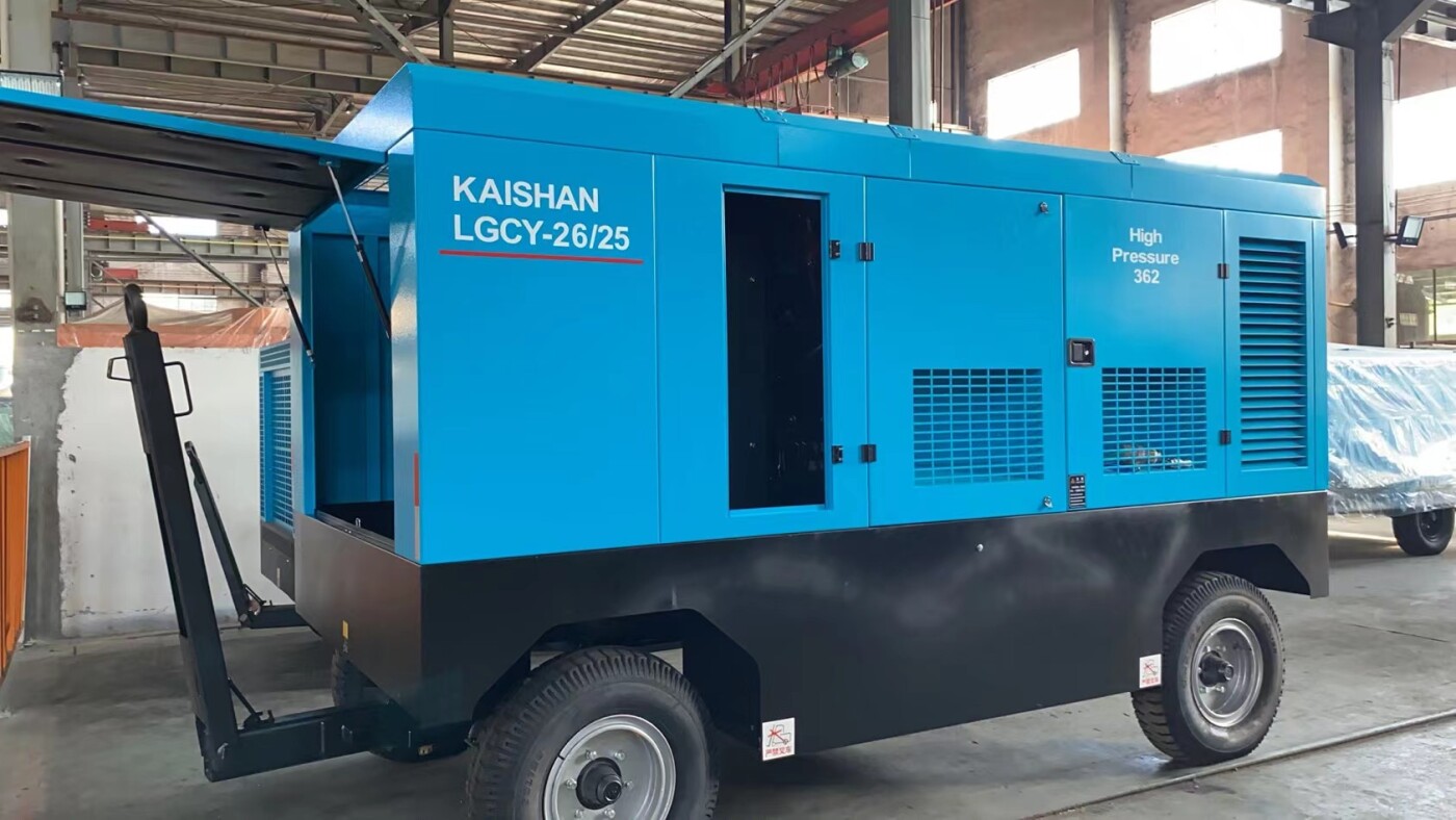 High Pressure Compressors in Swakopmund Construction Works Kalahari