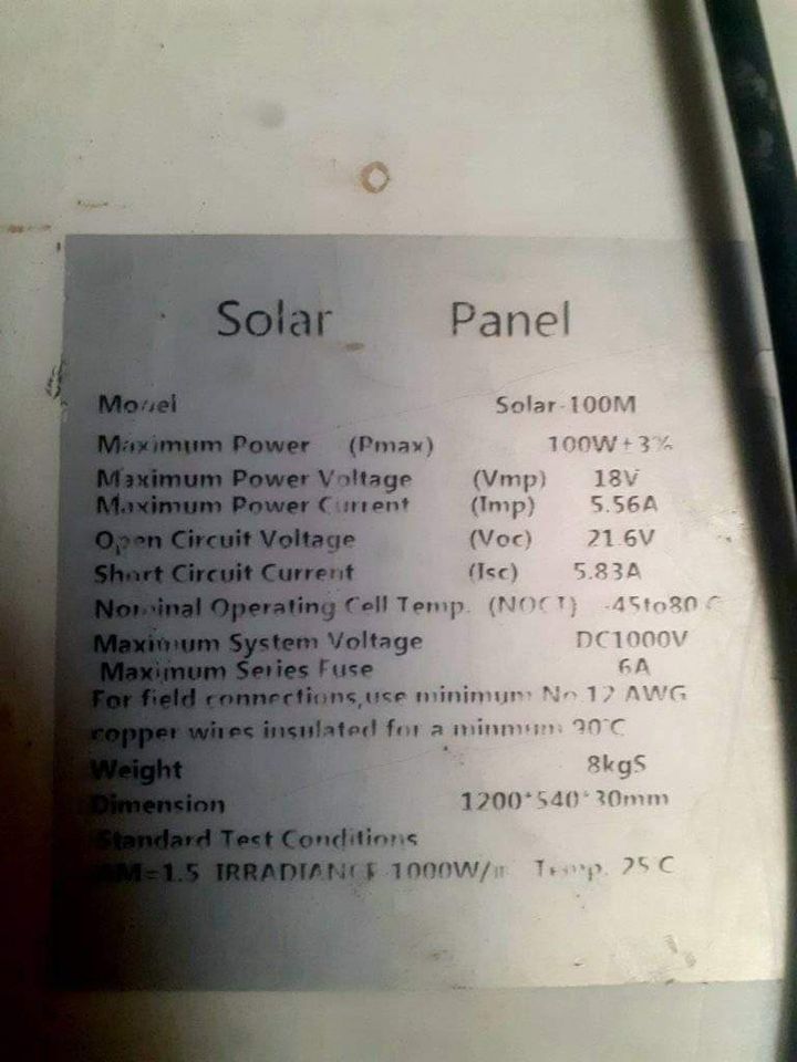 SOLAR PANEL for sale in Windhoek Solar Panels Kalahari Deals Namibia