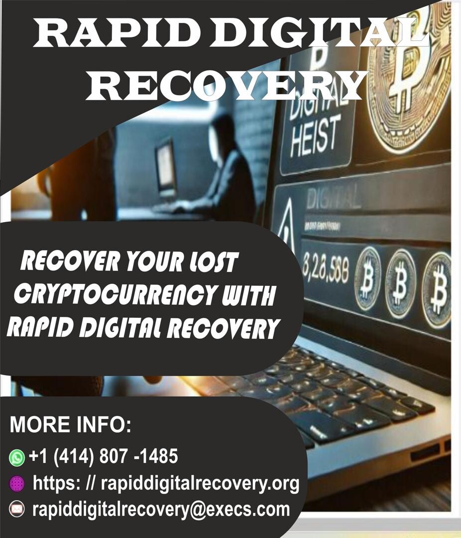 EASY WAY TO RECOVER LOST/STOLEN CRYPTOCURRENCY GO TO RAPID DIGITAL RECOVERY  for sale in Omaruru - Other - Kalahari Deals Namibia