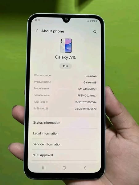 Samsung A15 128gig photo 1