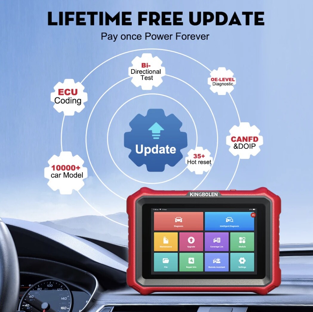 Kingbolen K8 Pro Diagnostic Machine photo 14