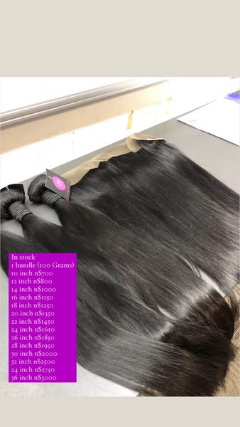 Quality virgin Brazilian hair bundles photo 1